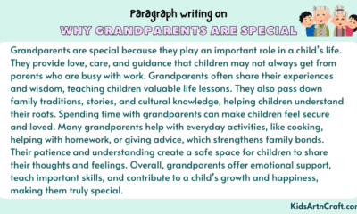 Paragraph on Why Grandparents Are Special