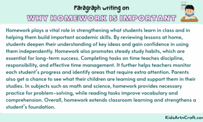 Paragraph on Why Homework is Important
