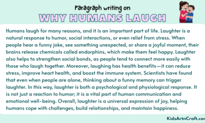 Paragraph on Why Humans Laugh