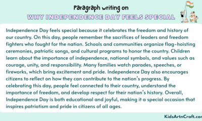 Paragraph on Why Independence Day Feels Special
