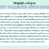 Paragraph on Why Parents Give Rules