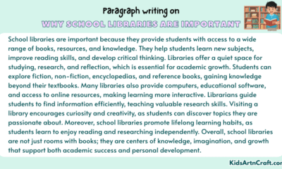 Paragraph on Why School Libraries Are Important
