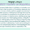 Paragraph on Why Trust Is Fragile