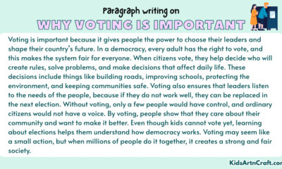 Paragraph on Why Voting Is Important