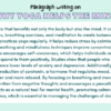 Paragraph on Why Yoga Helps The Mind