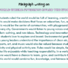 Paragraph on A World Where Students Ruled The World
