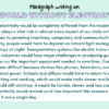 Paragraph on A World Without Electricity