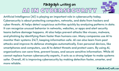Paragraph on AI in Cybersecurity