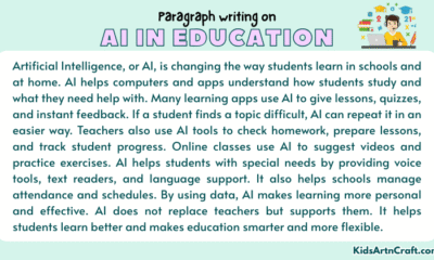 Paragraph on AI in Education