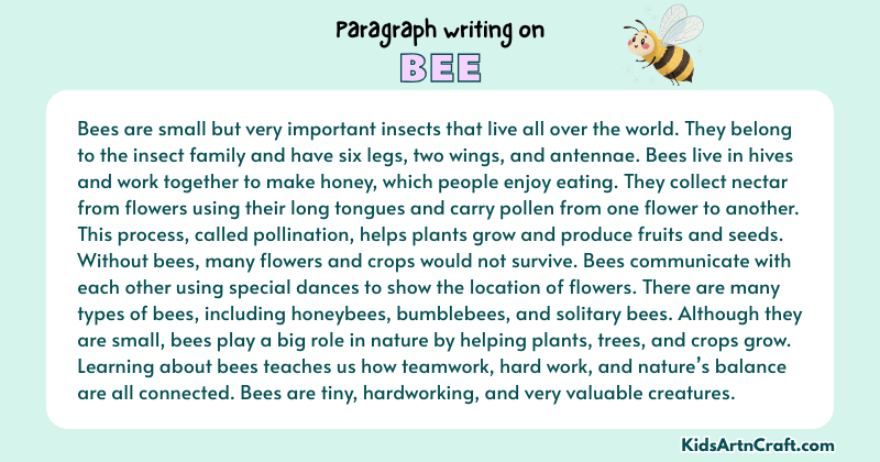 Paragraph on Bee