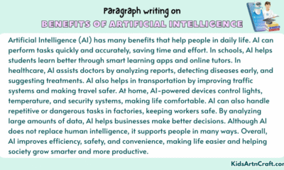 Paragraph on Benefits of Artificial Intelligence