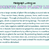 Paragraph on Forests and Plant Life