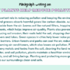 Paragraph on How Plants Help Reduce Pollution