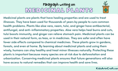 Paragraph on Medicinal Plants