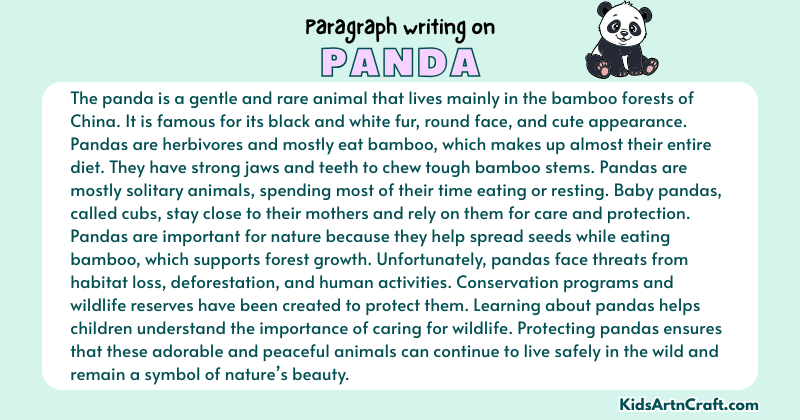 Paragraph on Panda