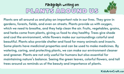 Paragraph on Plants Around Us