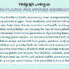 Paragraph on Saving Plants for Future Generations