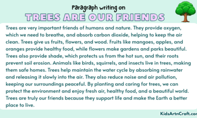 Paragraph on Trees Are Our Friends