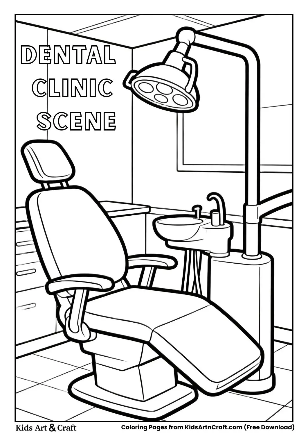 simple dental clinic room