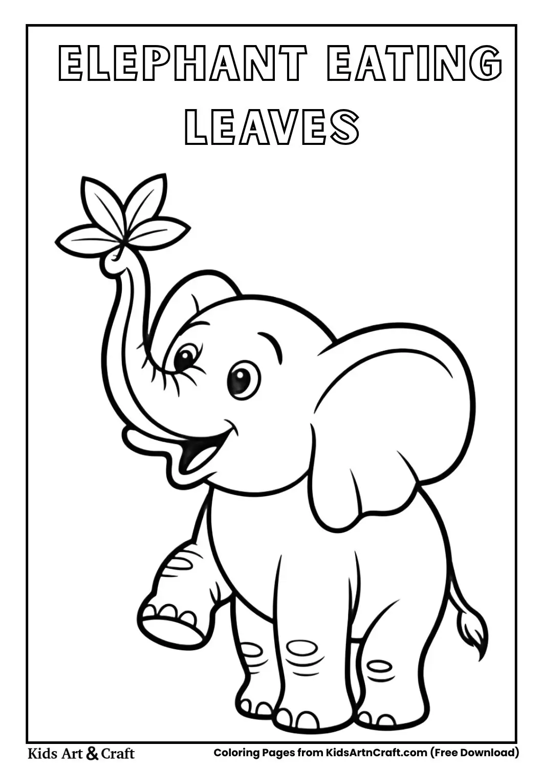 Highlights how elephants use their trunks to gather food.