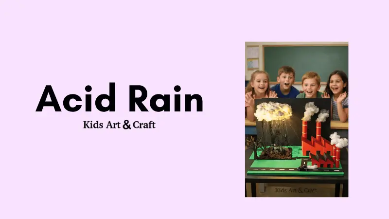 Acid Rain Working Model for School Project