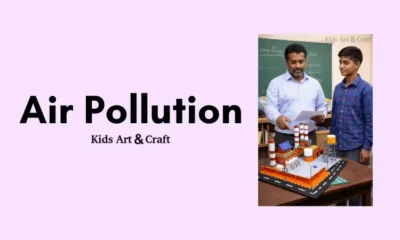 Air Pollution Factory Model for Kids