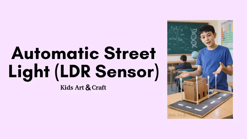 Automatic Street Light Project with LDR For Student
