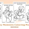 Baby Moments Coloring Pages for Kids