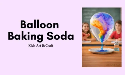 Magic Balloon Inflation Experiment with Baking Soda and Vinegar