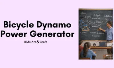 How to Build a Bicycle Dynamo Generator – Simple Project for Students