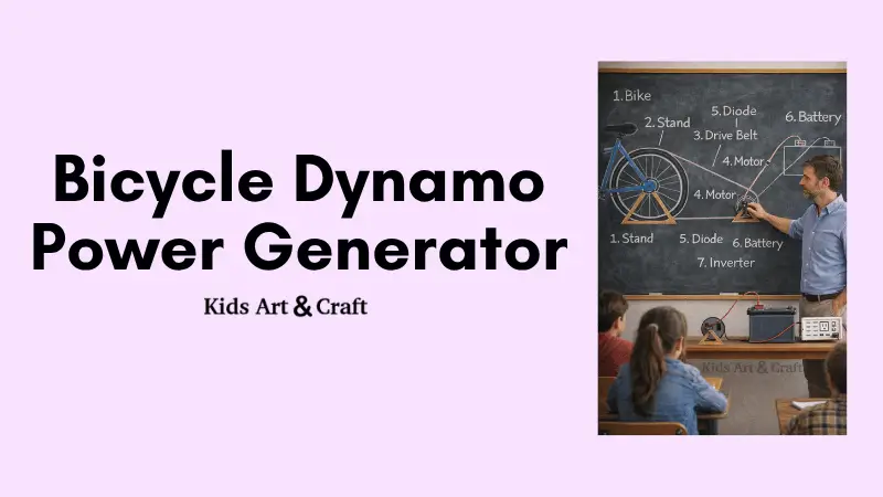 How to Build a Bicycle Dynamo Generator – Simple Project for Students