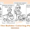 Bob The Builder Coloring Pages for Kids