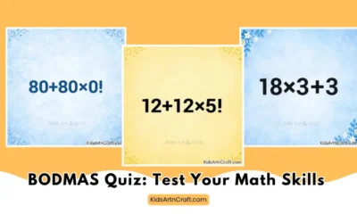 BODMAS Quiz: Test Your Math Skills Step by Step