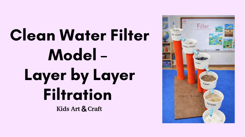 Clean Water Filter Model – Layer by Layer Filtration Experiment