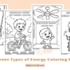 Different Types of Energy Coloring Pages for Kids