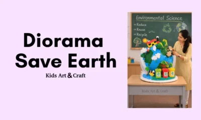 Save the Earth Diorama Science Project for Kids