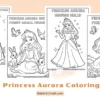Disney Princess Aurora Coloring Pages