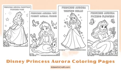 Disney Princess Aurora Coloring Pages