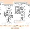 Doctor Coloring Pages for Kids (Free Printable)
