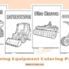 Farming Equipment Coloring Pages for Kids
