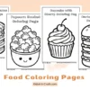 Food Coloring Pages for Kids