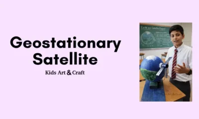 Satellite Orbit Around Earth Model – Educational Science Project for Kids and Students
