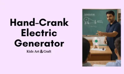 CD Generator Wheel Science Project For Students