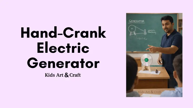 CD Generator Wheel Science Project For Students