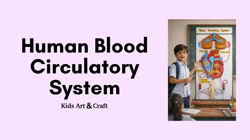 Human Blood Circulatory System Working Model for Students