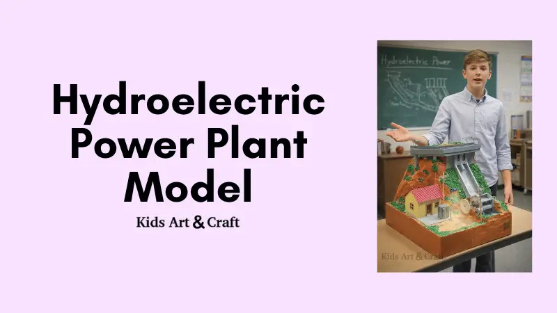 Hydroelectric Power Plant Working Model for Kids