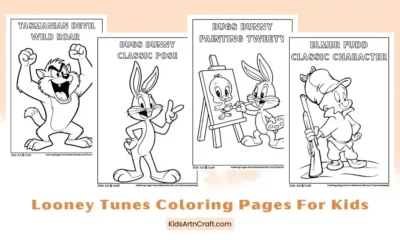 Looney Tunes Coloring Pages For Kids