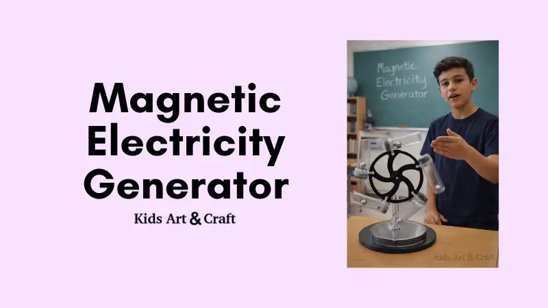 Magnetic Electricity Generator STEM Project for Students