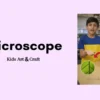 Easy DIY Cardboard Microscope STEM Science Project for Kids