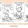 Mindfulness Activities Coloring Pages for Kids